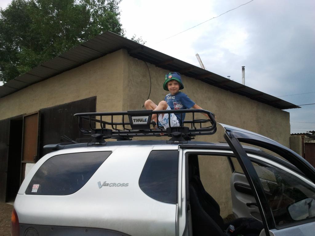 Собственно габажник и первый груз ))