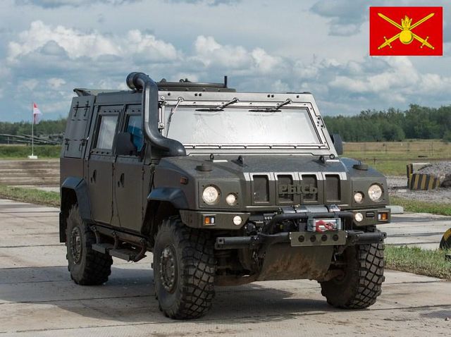 Iveco LMV Рысь салон