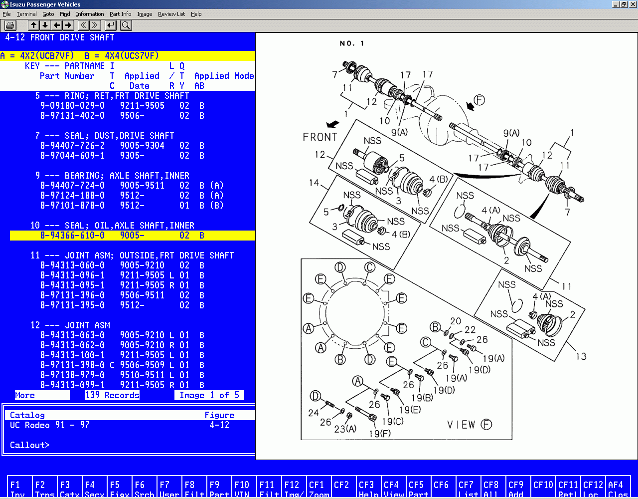 Isuzu catalog