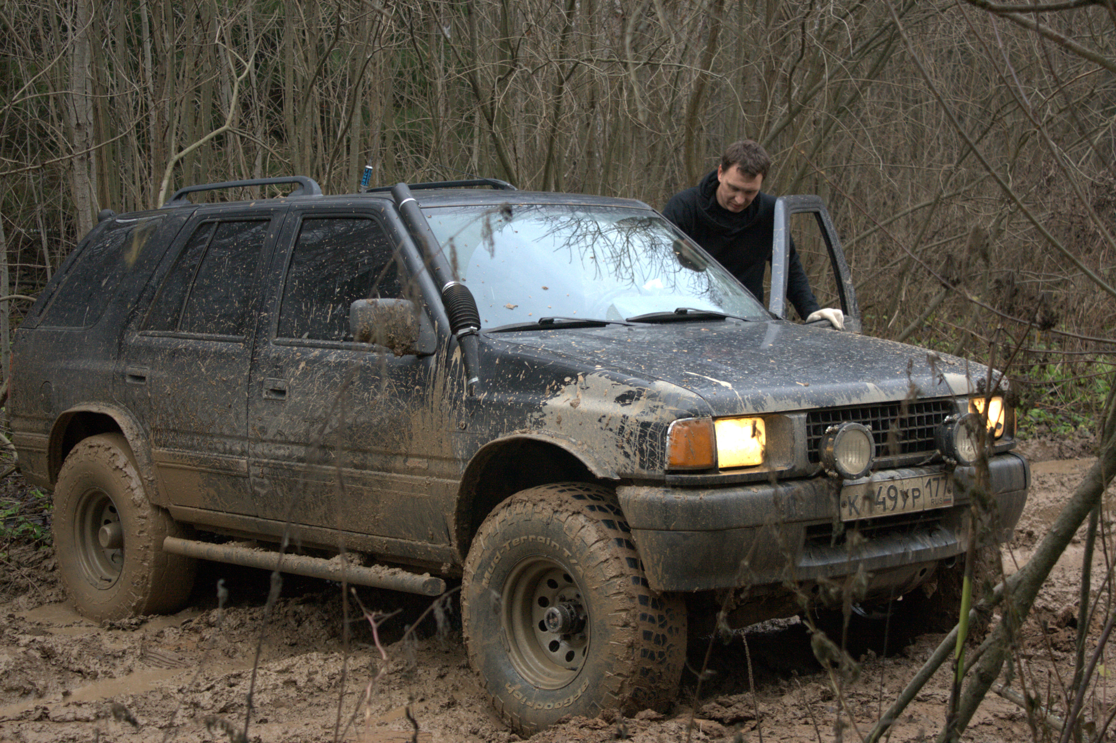 Opel Frontera бездорожье